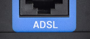 ADSL text modem network