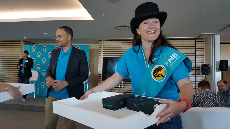 FNB handing out ConeXis X1 to media